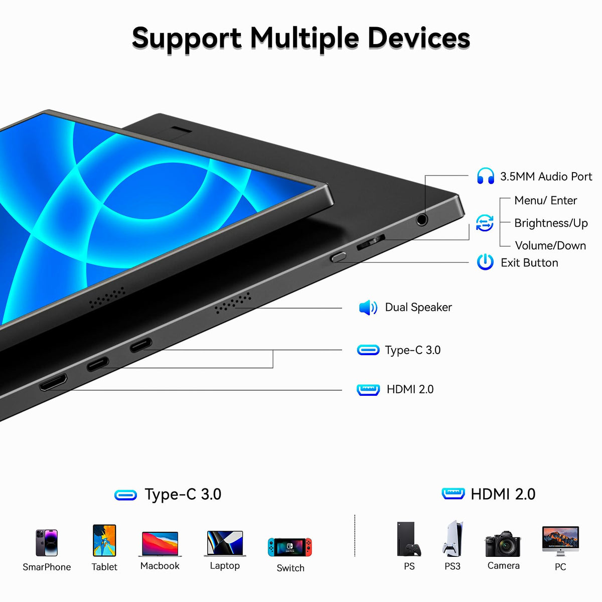 WUAWE connected to PS5 showing smooth gaming and FreeSync benefit