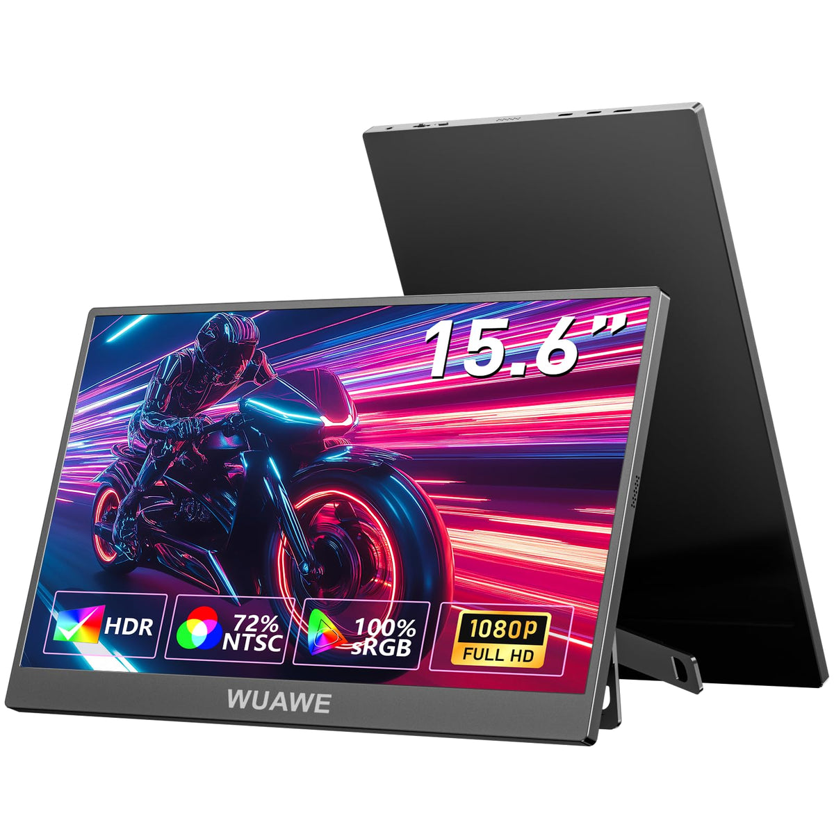 WUAWE front view showing full-screen clarity and accurate color
