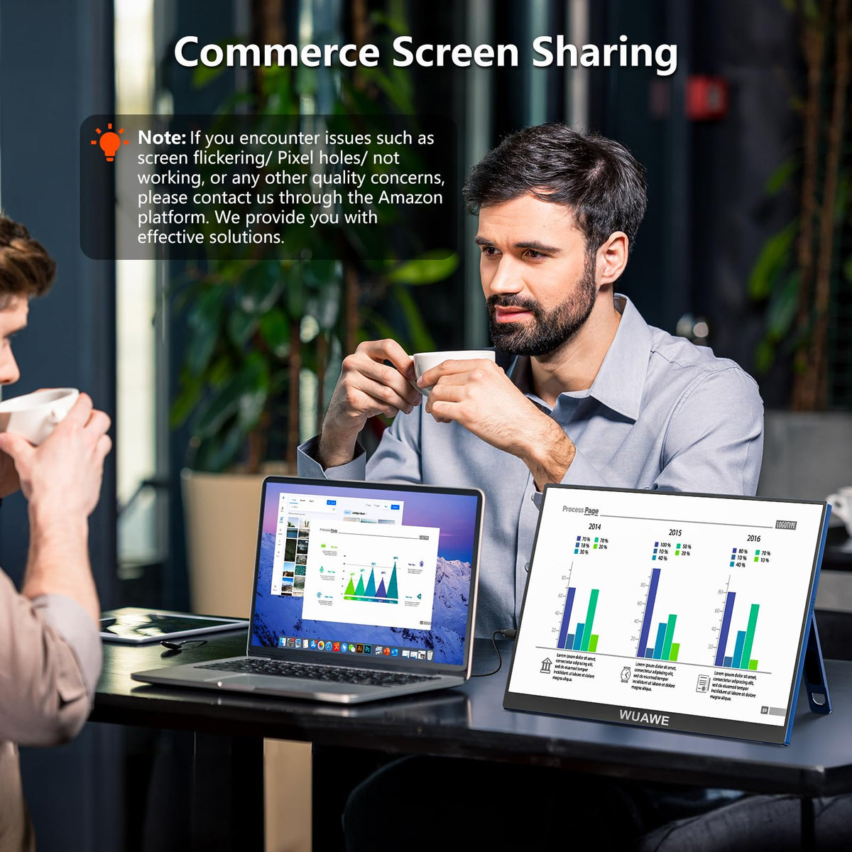 WUAWE supports multiple display modes for work or play.