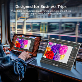 WUAWE travel-friendly design lets you work or entertain anywhere.