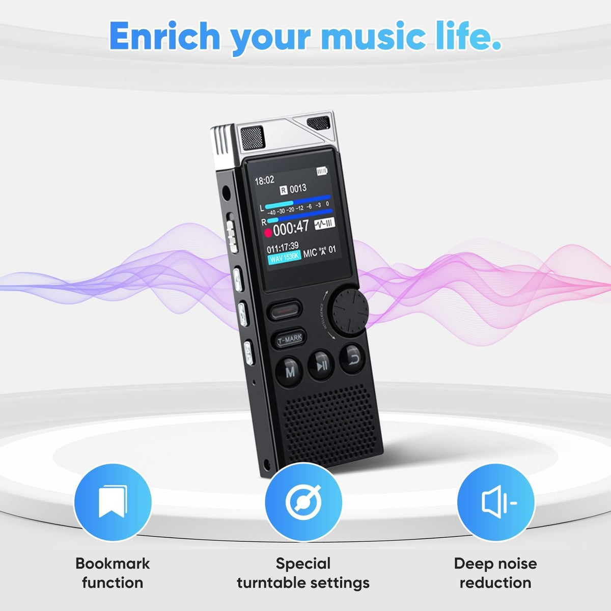 Wucotc compact design fits easily in a bag