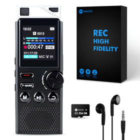 Wucotc professional 264GB recorder front view with ample storage for lectures