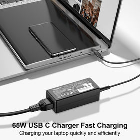 WUINTE charger in the box with power cord.