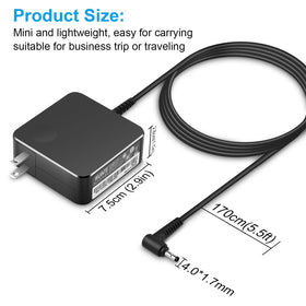 WUINTE Lenovo 65W charger in use powering a laptop