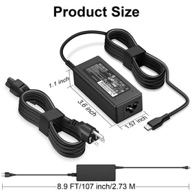 WUINTE power adapter with cord included, easy setup and ready to use.