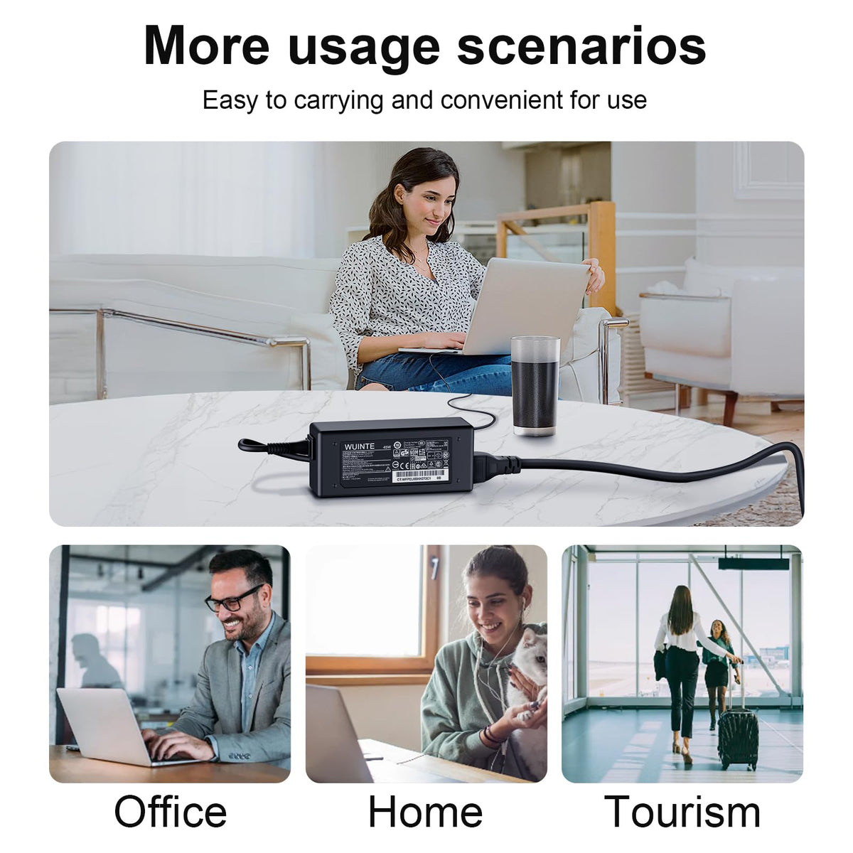 WUINTE safety features protect against short circuits and overheating during use.