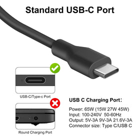 WUINTE USB-C PD charger for Chromebook and other USB-C devices