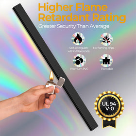 Wuitaouy cord hider surface is paintable to match wall color