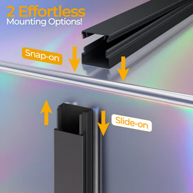 Wuitaouy cord hider snap-on option speeds setup