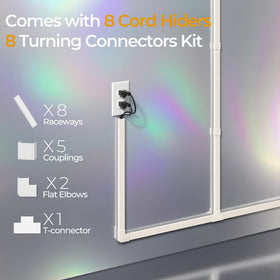 Peel-and-stick install saves time without tools.