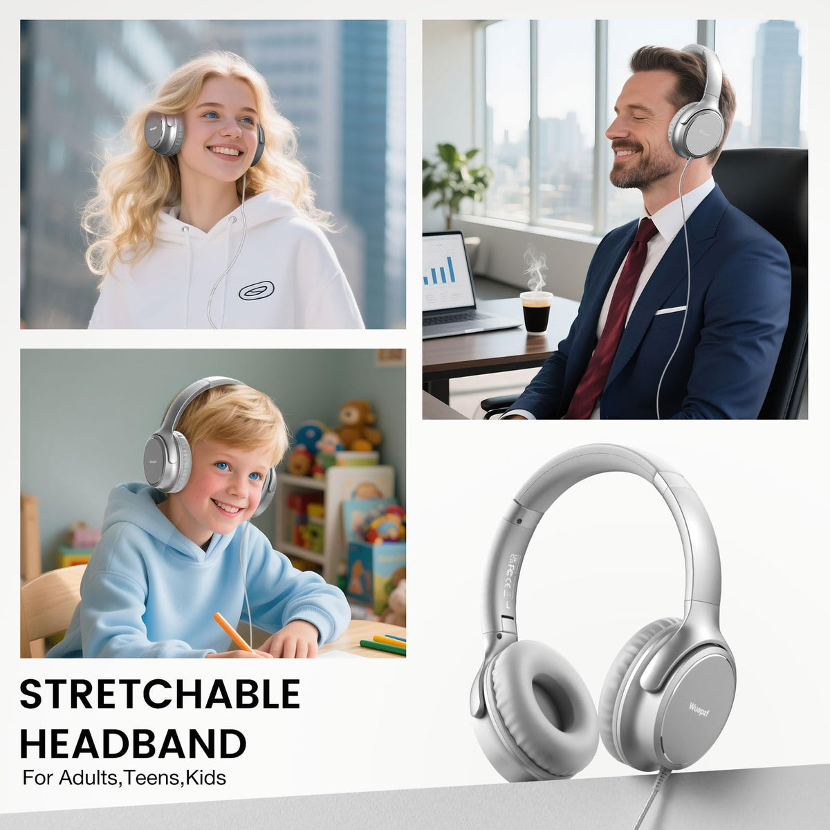 Wuopzf USB-C headphones share-port-duo-listen enables two-person listening on the go.