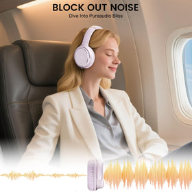 Wuopzf USB-C headphones showing noise isolation for immersive listening