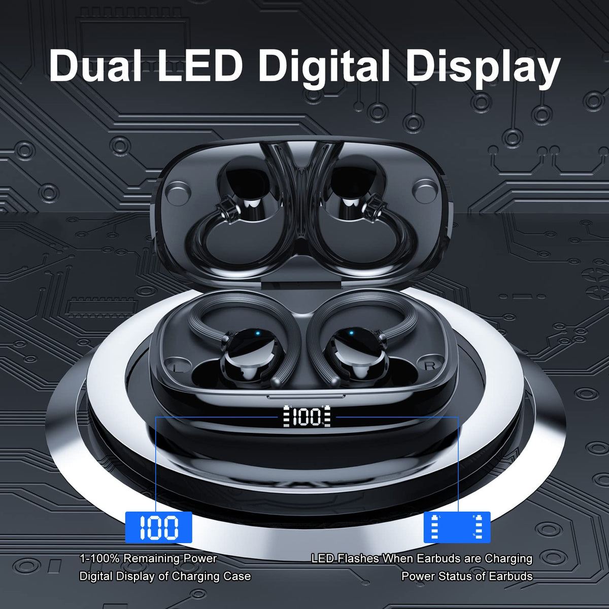 WUYI close-up of graphene diaphragm driver, showing enhanced bass performance