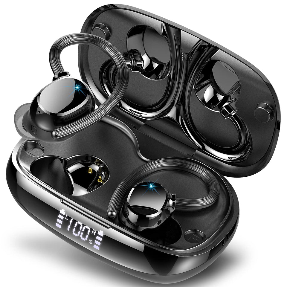 WUYI front packaging showing earbuds and charging case, highlighting portability
