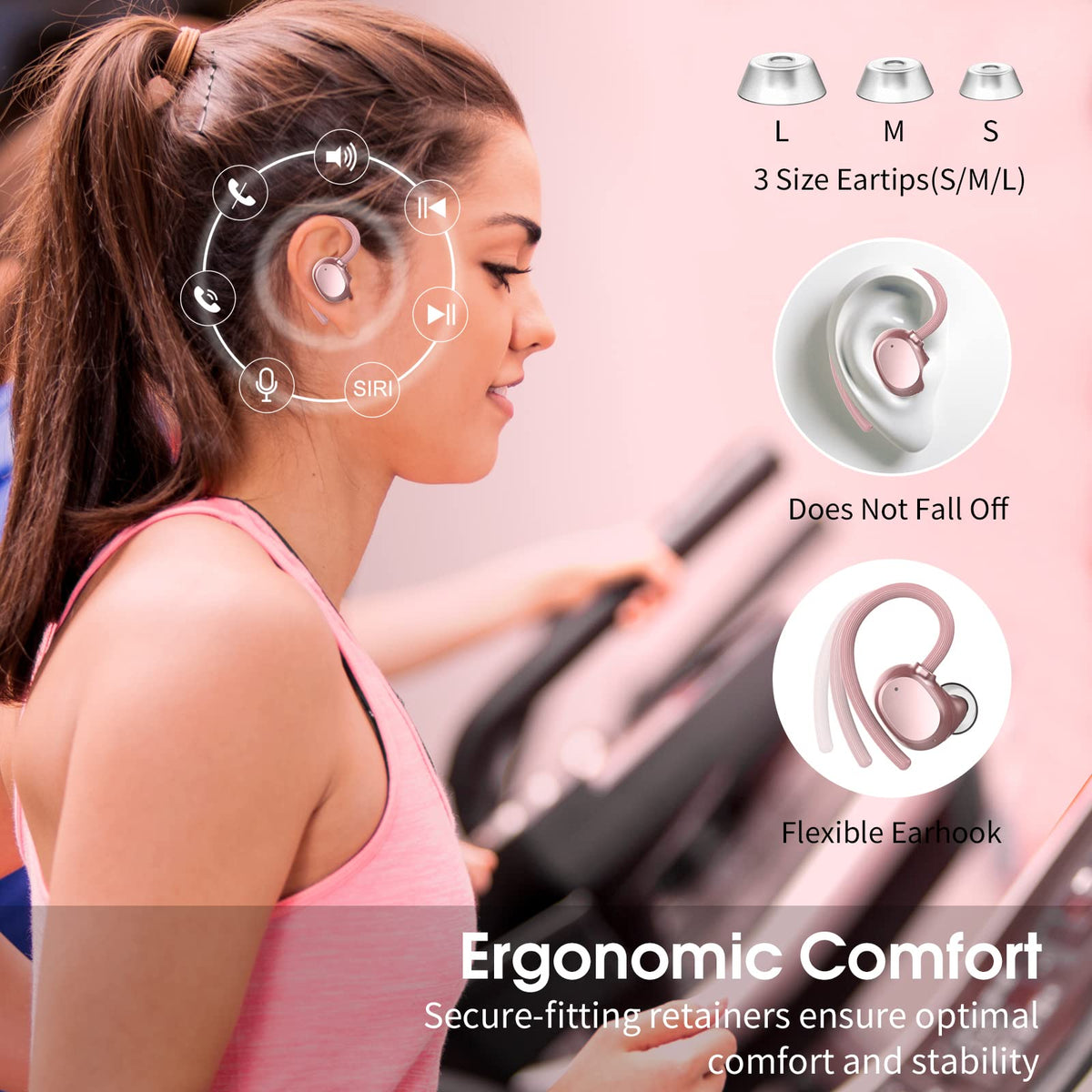 WUYI Q61 package contents with case, earbuds, and cable, showing ready-to-use convenience