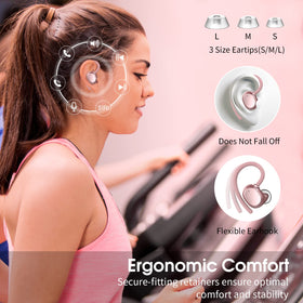 WUYI Q61 package contents with case, earbuds, and cable, showing ready-to-use convenience