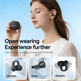 WUYUEGE earbuds feature ENC mic for clearer calls outdoors.