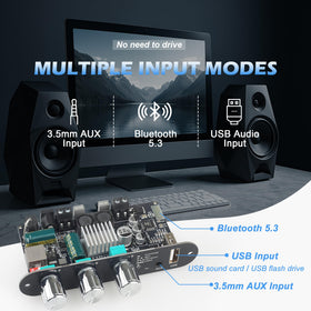 Wuzhi Audio ZK-1001U boost circuit optimizes power delivery