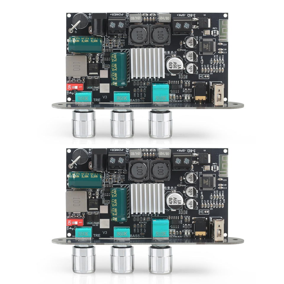 Wuzhi Audio ZK-1001U front panel showing knobs and ports, clear controls benefit