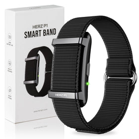 WuzuTech Herz P1 heart rate tracking on the wrist for real-time wellness insights.