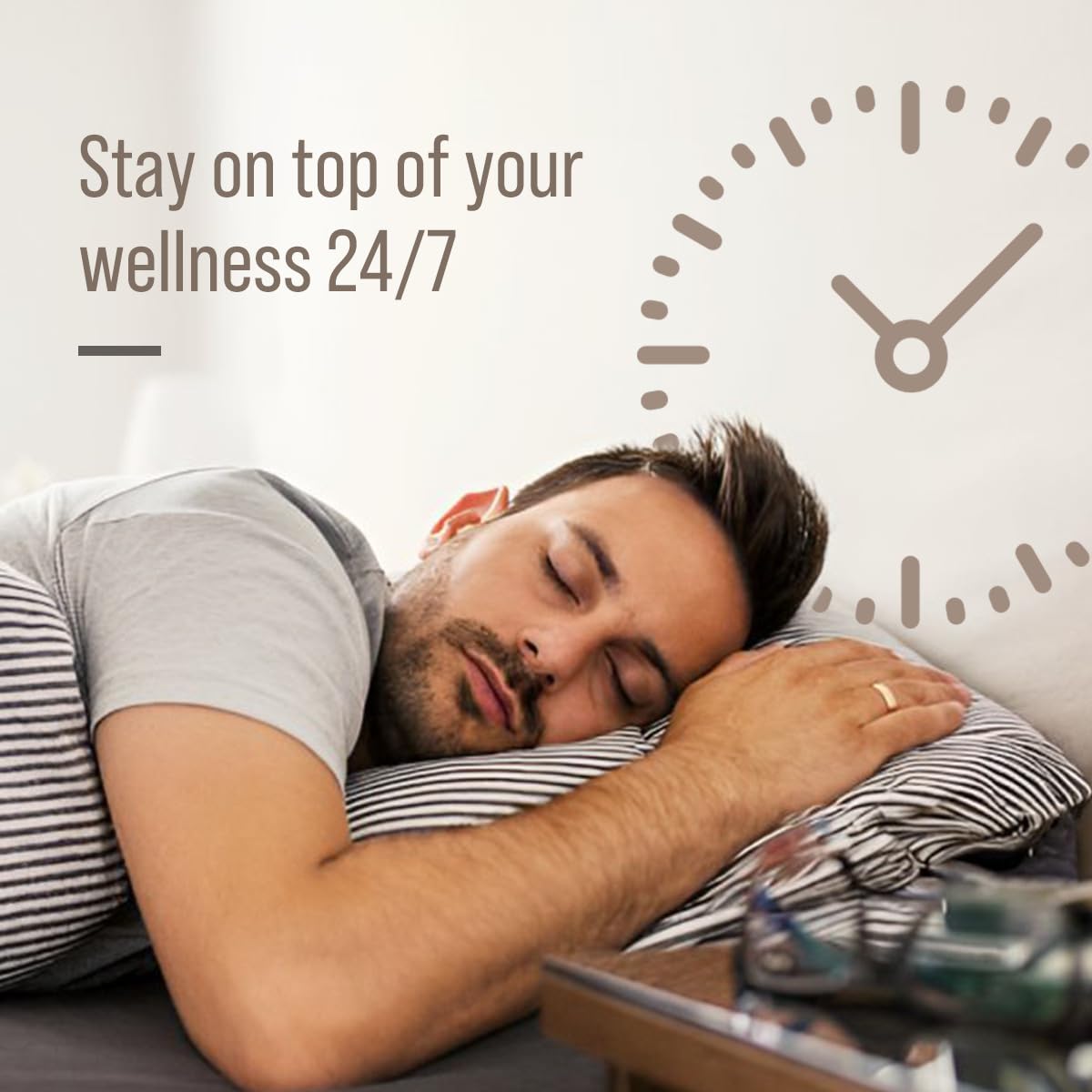 WuzuTech Herz P1 seamless iOS and Android synchronization for health data.