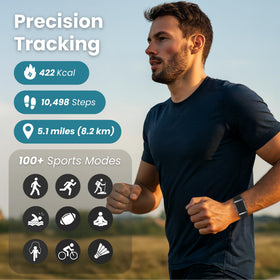 WuzuTech Herz P1 water-resistant design for workouts and rainy days.