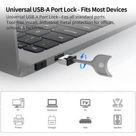 WXZRLIU secure access with the port lock during coworking sessions.