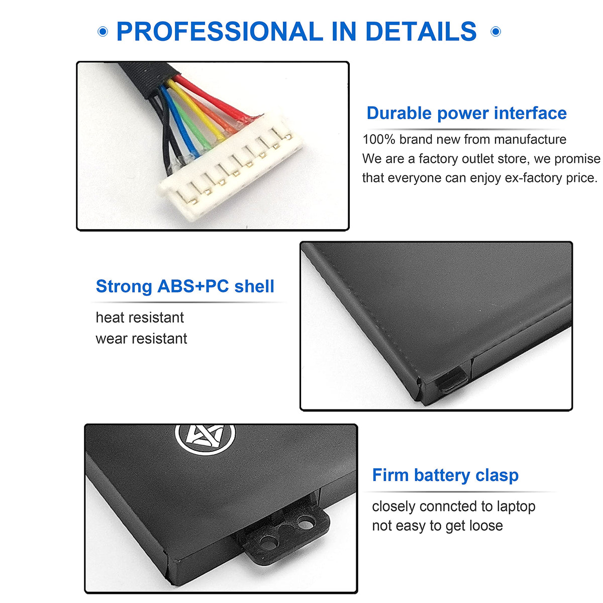 Wymisnit AP18E7M/AP18E8M battery kit with screwdrivers for easy installation.