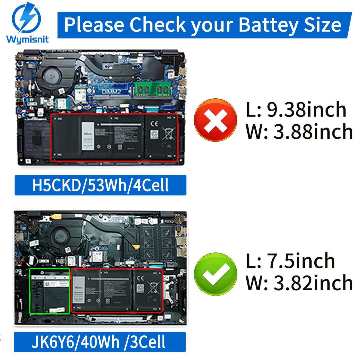 Safety-focused JK6Y6 battery with circuit protections for safe charging
