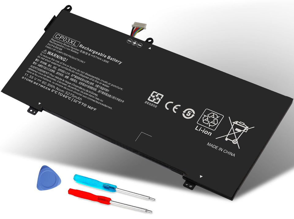 Wymisnit CP03XL battery for HP Spectre X360 powers your convertible laptop with extended runtime.