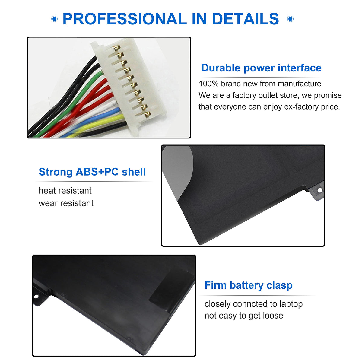 Wymisnit NP03XL installed in HP laptop demonstrating fit and restored portable power