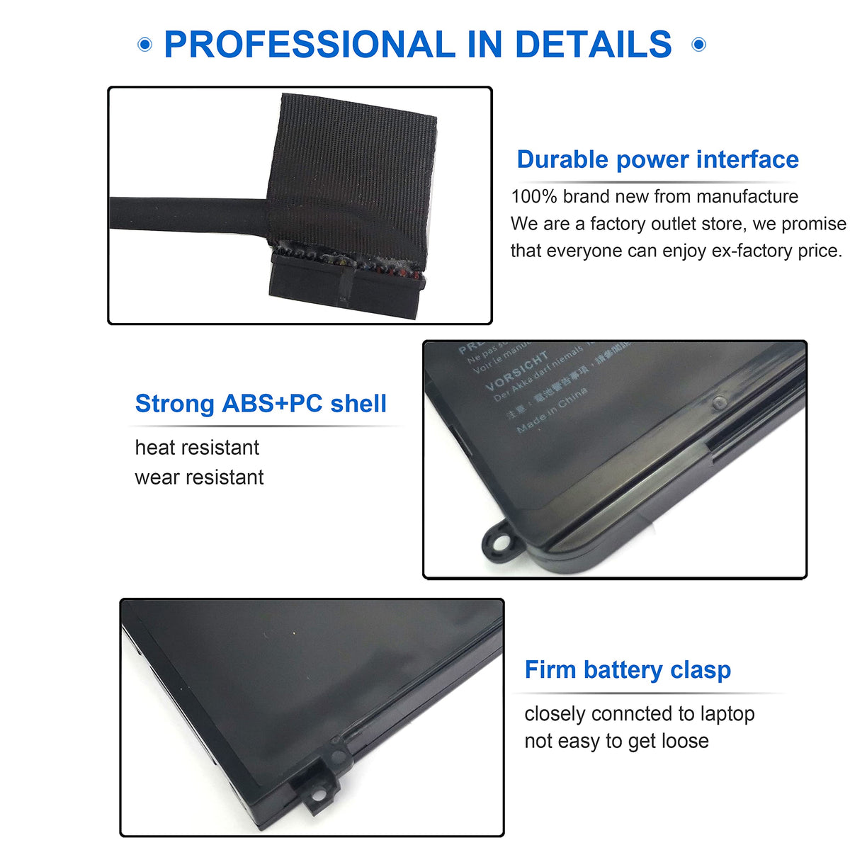Wymisnit battery with included screwdrivers, simplifies safe installation