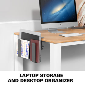 WYYHAA punch-free desk clamp secures the holder without drilling