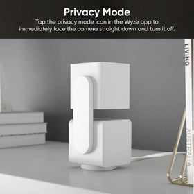 WYZE Cam Pan v3 two-way audio in use allowing clear voice communication