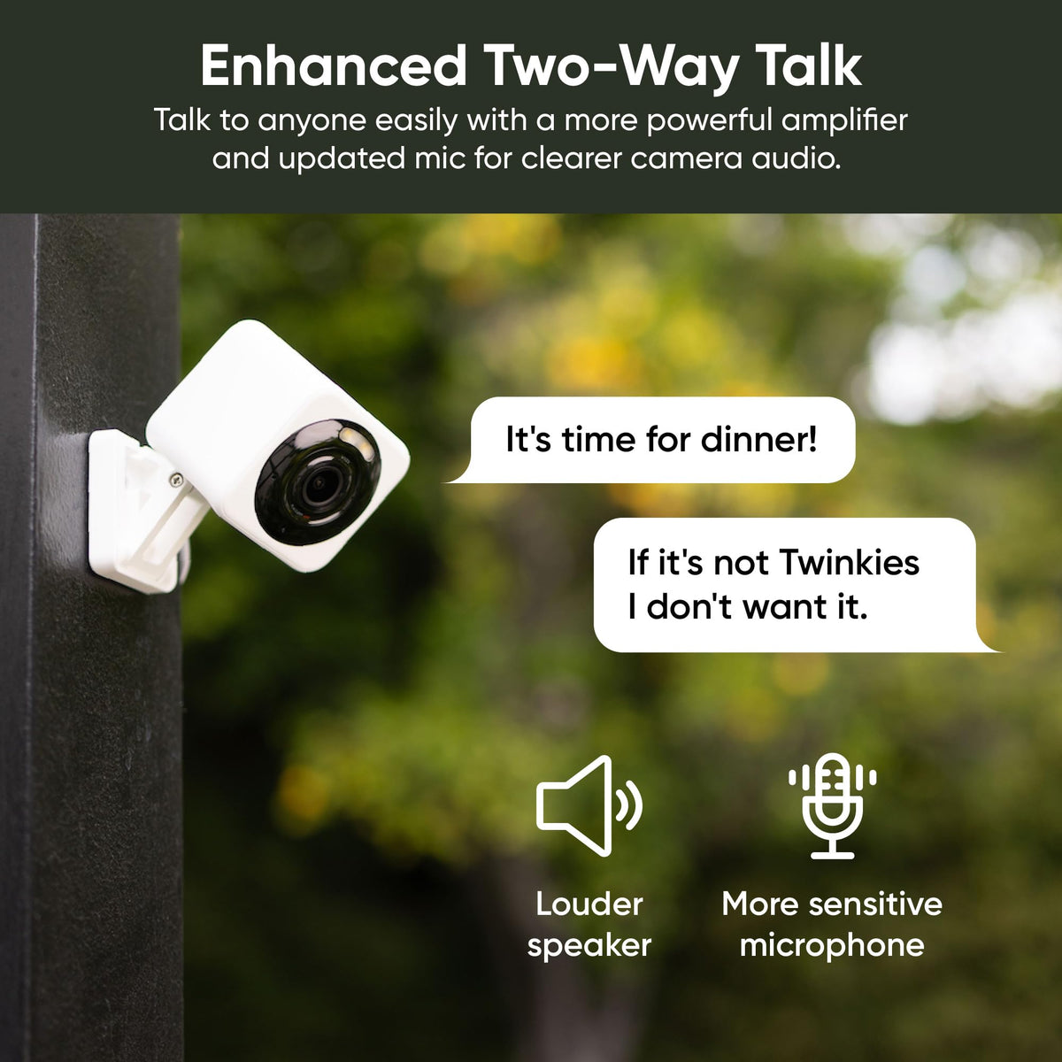 WYZE weatherproof outdoor mounted showing IP65 protection for reliable coverage