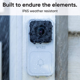 WYZE doorbell capturing packages at doorstep, protects deliveries visibility