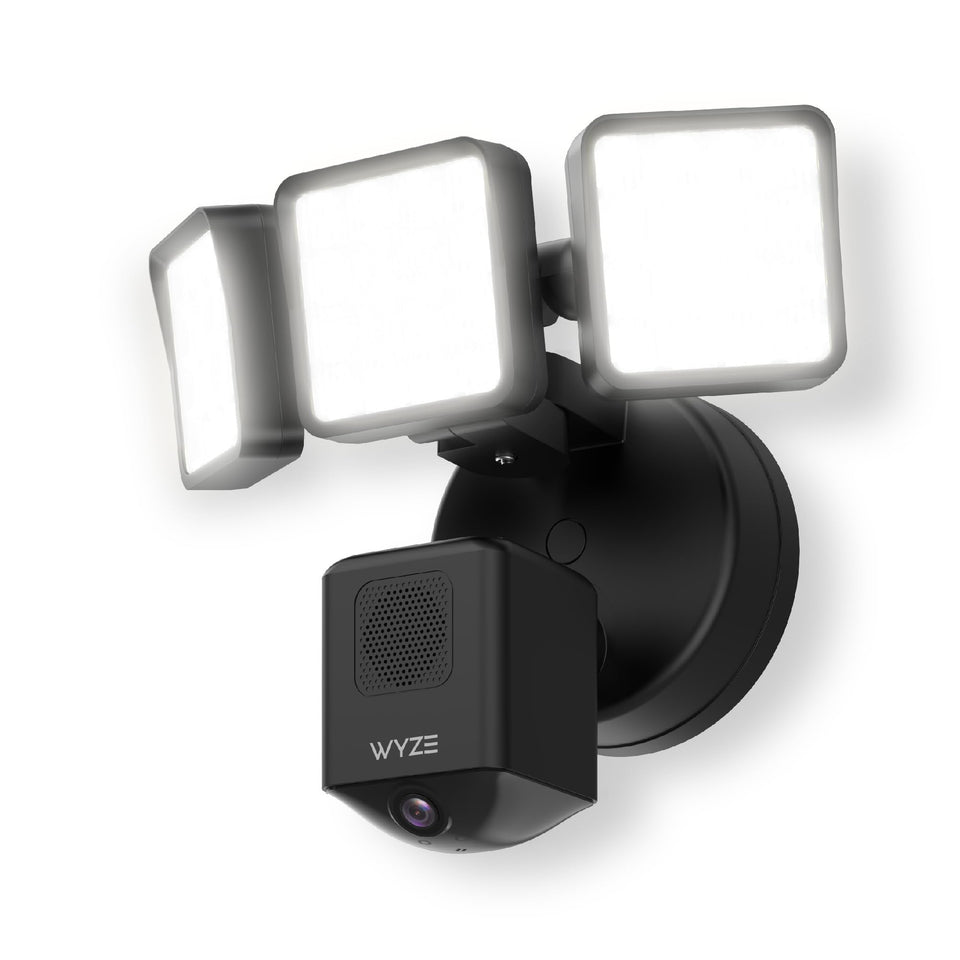 Wyze Floodlight Pro 180° view enables complete outdoor coverage