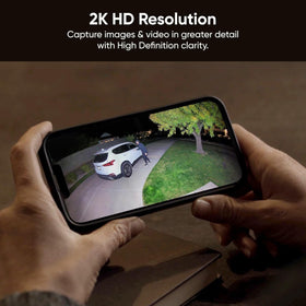 Wyze Floodlight Camera V2 160-degree wide view reduces blind spots around your property.