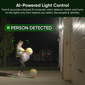 WYZE Floodlight Pro customizable motion zones focus surveillance where it matters