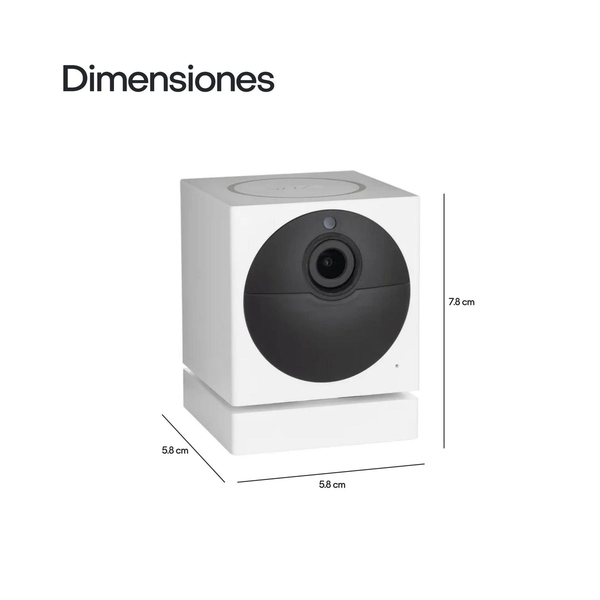 WYZE close-up of lens and sensor showing high-definition imaging benefit