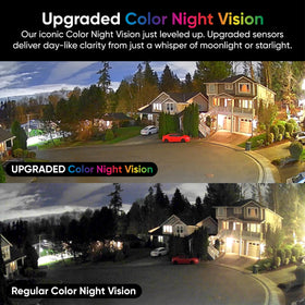 Wyze camera mounted on a window demonstrating flush installation and reduced glare