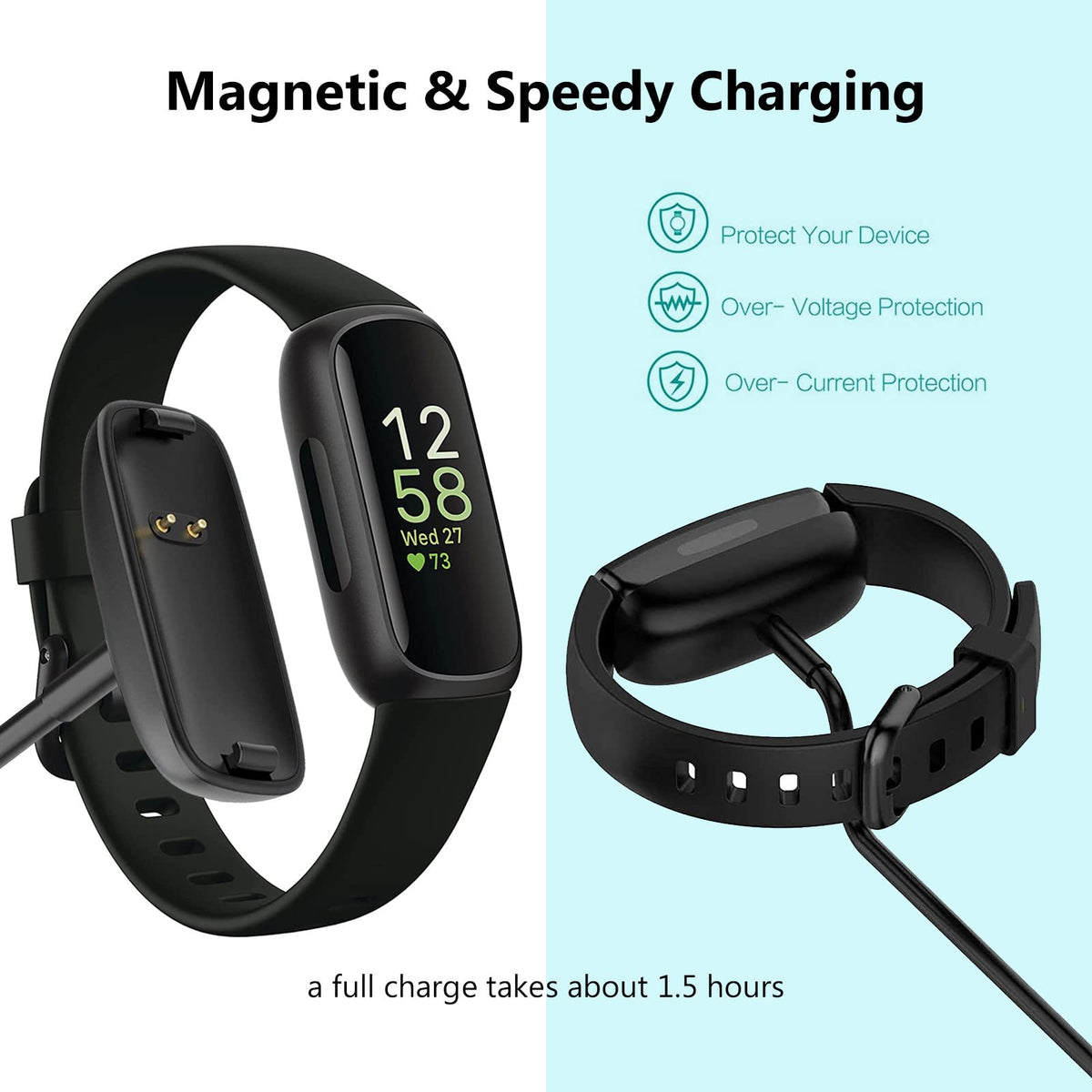 WZHENB wall charger connected to an Inspire 2 showing quick convenient charging