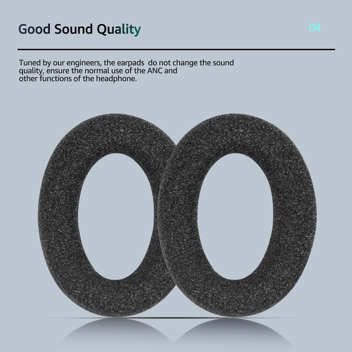 Wzsipod Bose SoundLink ear pads preserve original sound quality.