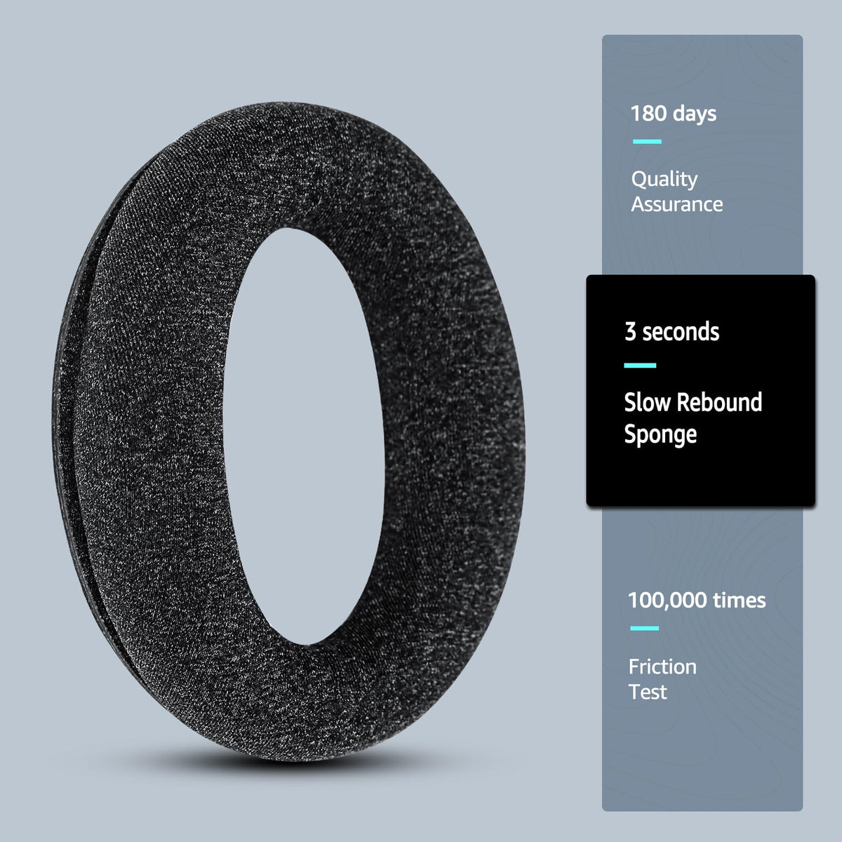 Wzsipod Bose SoundTrue ear pads fit securely for travel.
