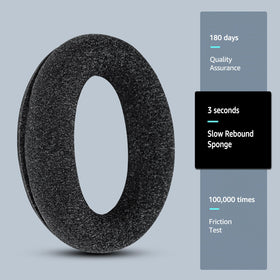 Wzsipod Bose SoundTrue ear pads fit securely for travel.