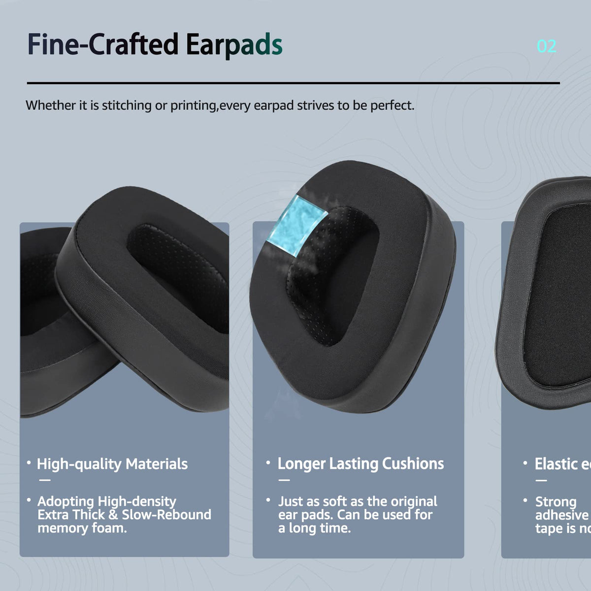Wzsipod Frozen installation in progress for easy fit on Corsair Void Pro headset