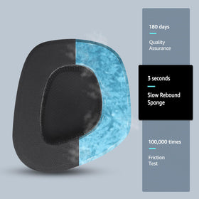Wzsipod Frozen soft fabric top earpad highlighting gentle surface