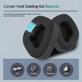 Wzsipod Frozen soft fabric top layer provides a gentle touch on Corsair Void Pro