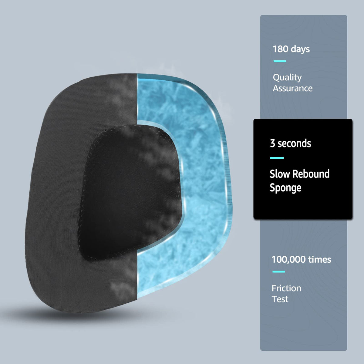 Wzsipod Frozen ear pads maintain original sound while enhancing comfort