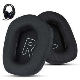 Wzsipod G733 ear pads in soft mesh fabric for comfortable gaming sessions
